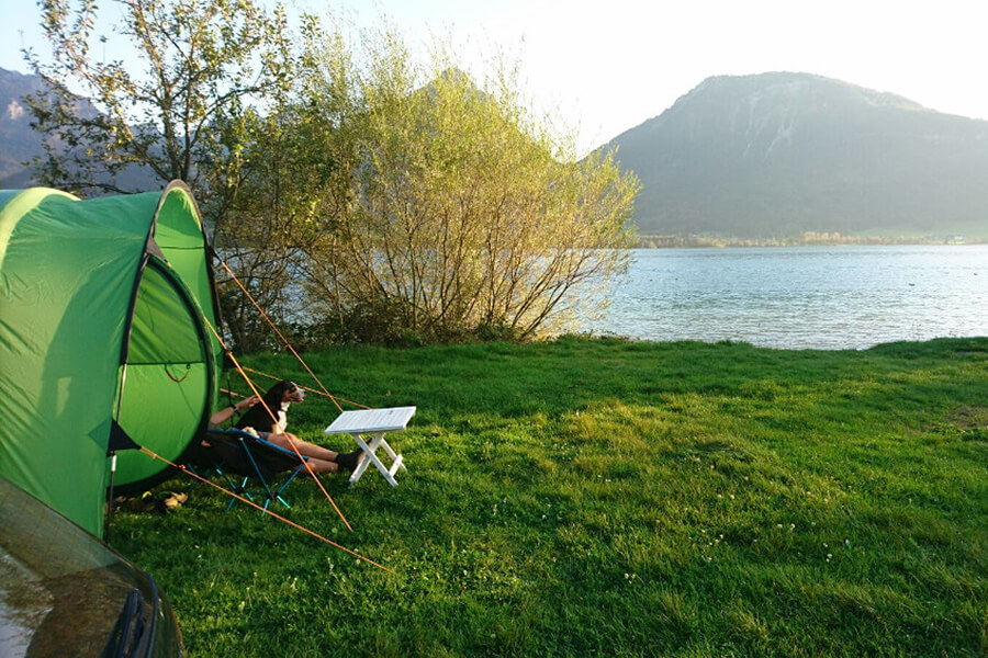 Im Zelt mit Deinem Hund » Camping-Urlaub mit vier Pfoten!