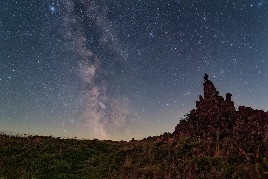 Sternenpark Rhön am Fliegerdenkmal