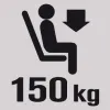 150 kg getestete Gewichtsbelastung