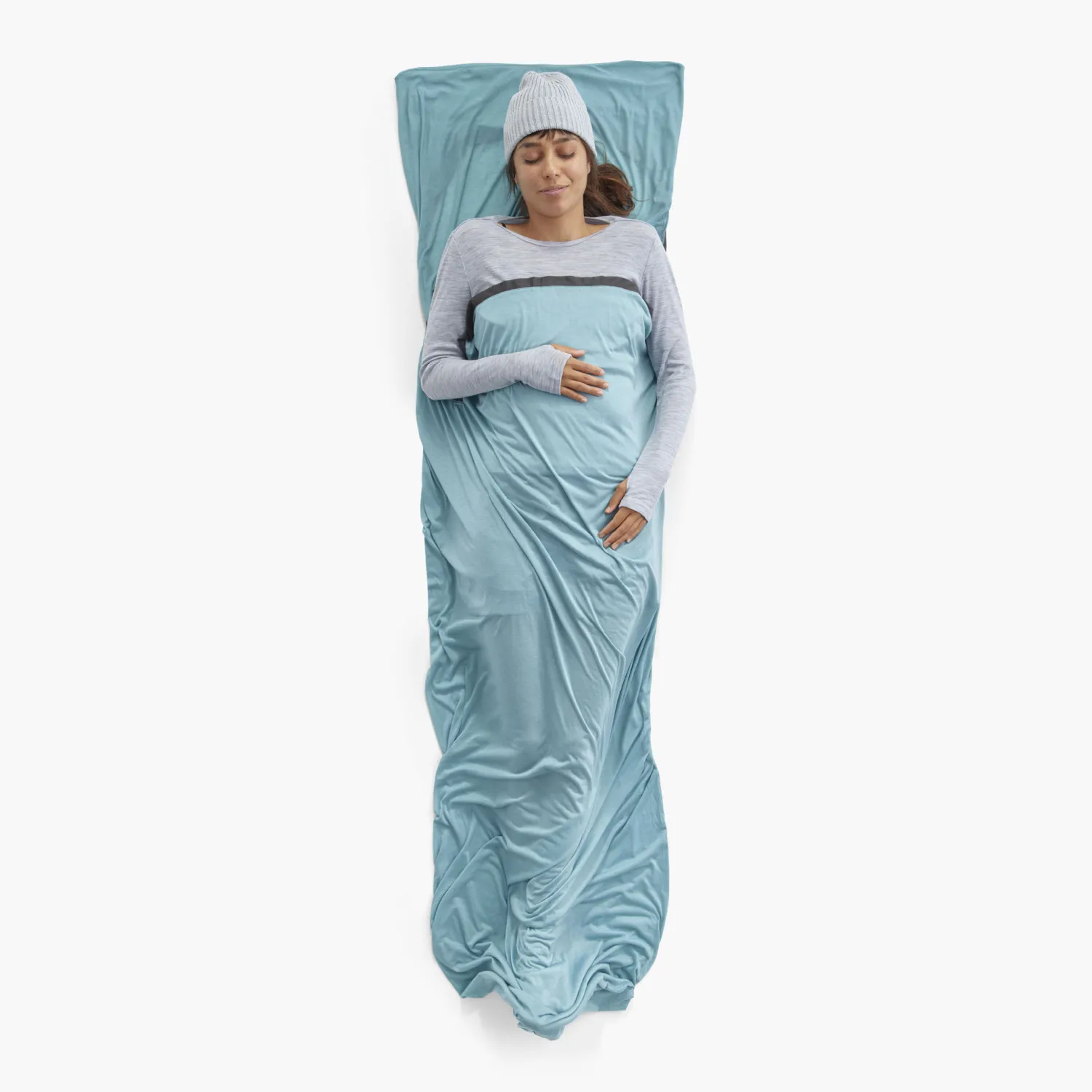 ComfortBlendSleepingBagLiner-RectangularWithPillowSleeve_ASL032071-250201_MODEL_1.jpg