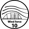 Luftkanalzelt getestet bis Windstärke 10