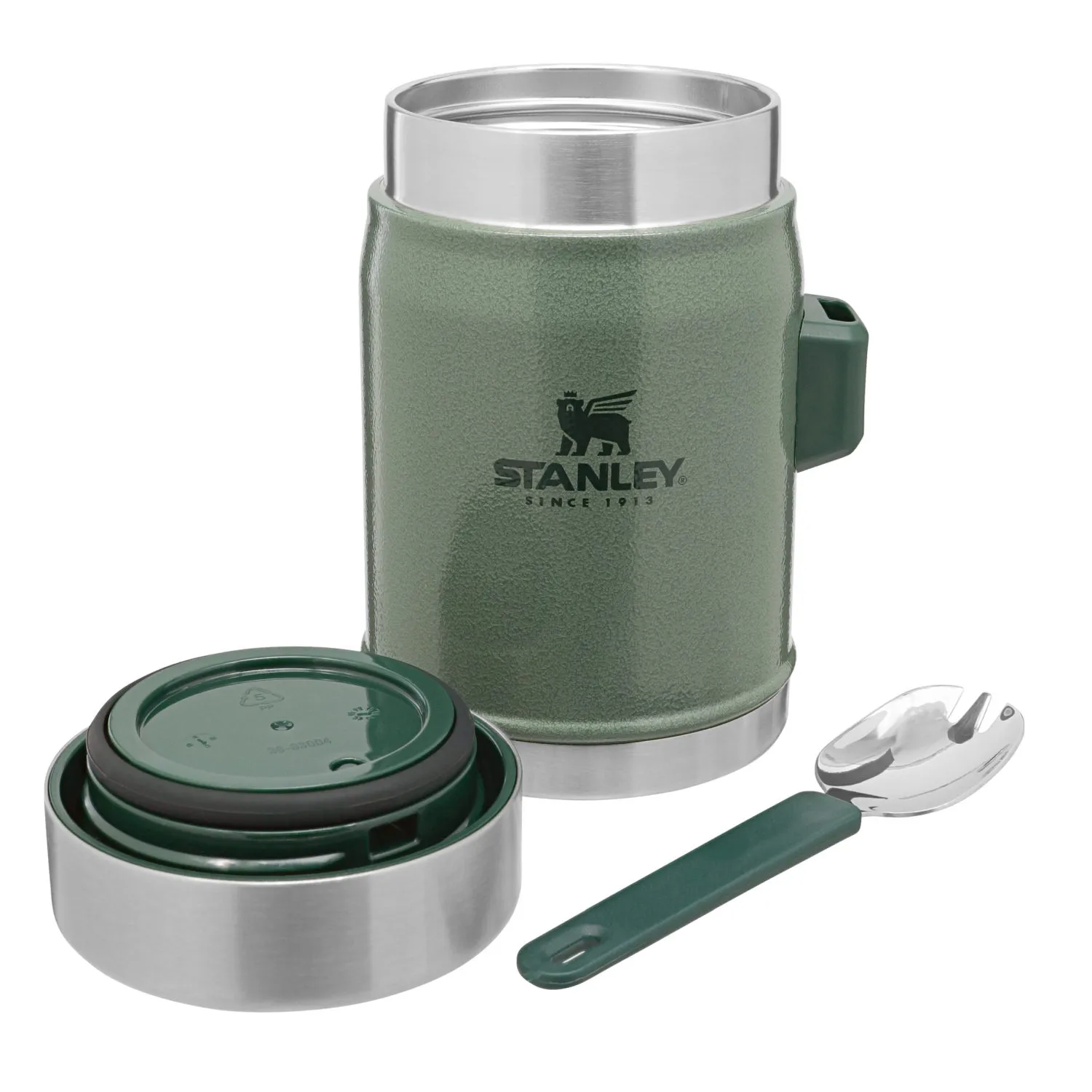 Stanley - The Legendary Food Jar + Spork 0.4 L _ 14 OZ - Hammertone Green - 4.jpg