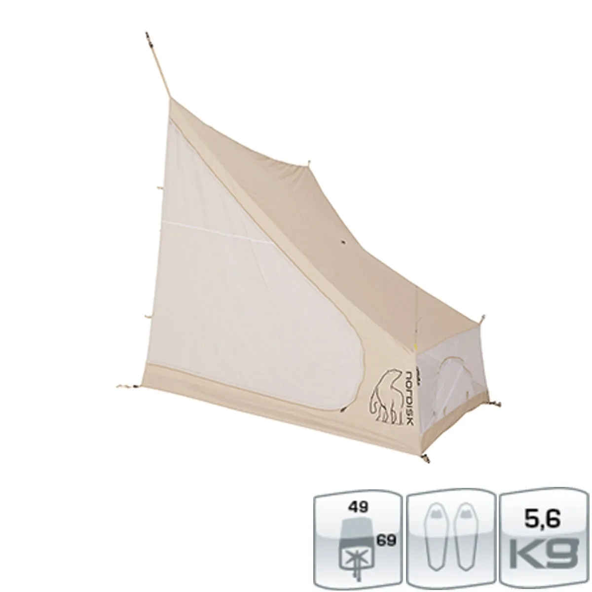 ▷ Nordisk - Vanaheim 40 Cabin Set Inner tent | doorout.com