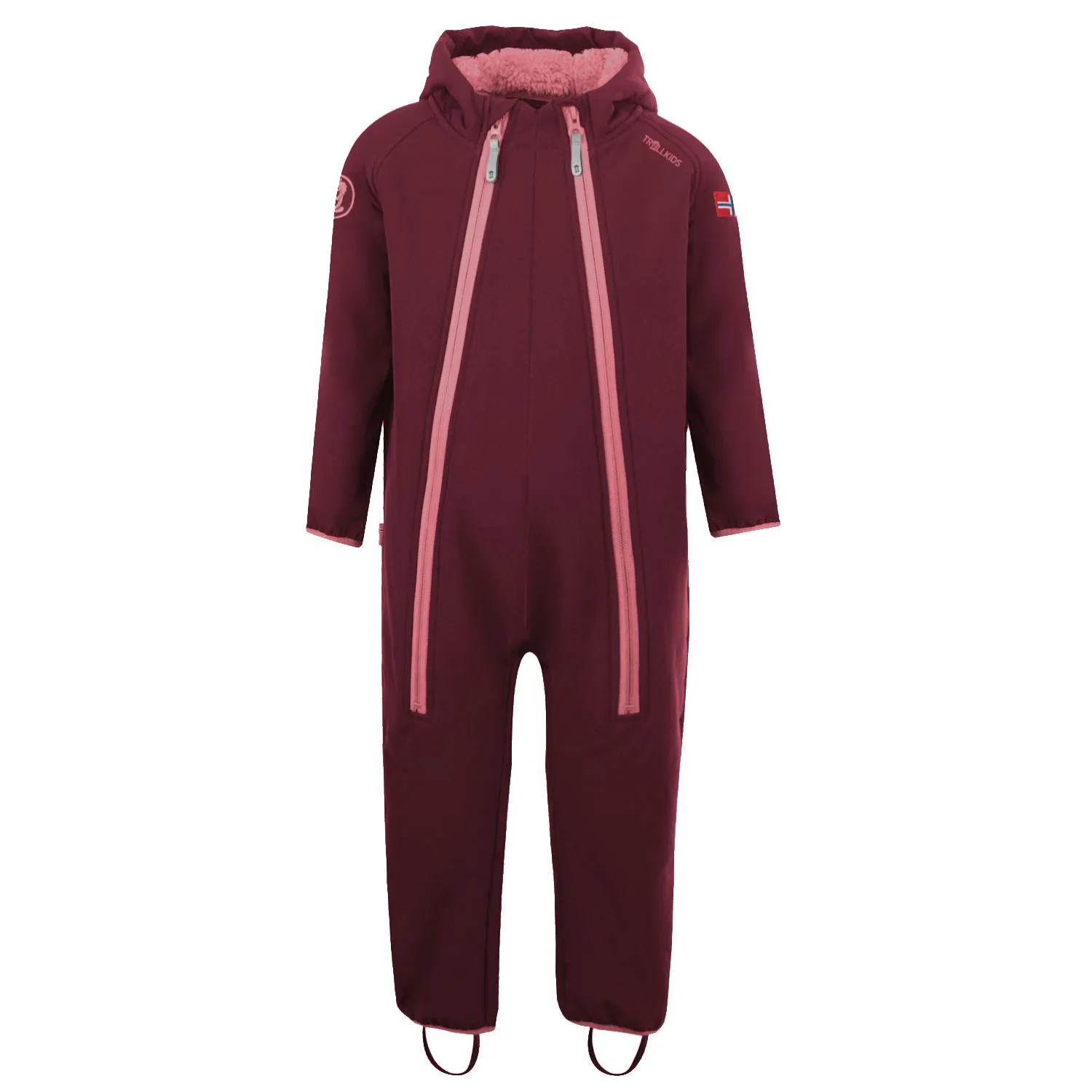 Trollkids - Nordkapp overall Nordkapp softshell overallred | doorout.com