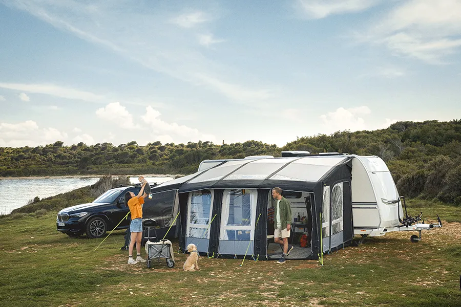Free carpet when buying an Ace Air Awning