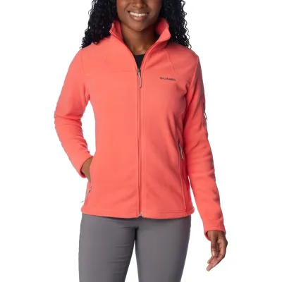 Fast Trek II  Fleece Jacke Women rot