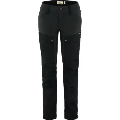 Keb Trousers W Regular schwarz