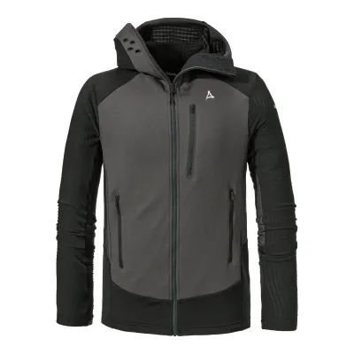 Fleece Hoody Rotbach M schwarz