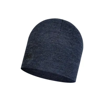 Midweight Merino Wool Hat blau