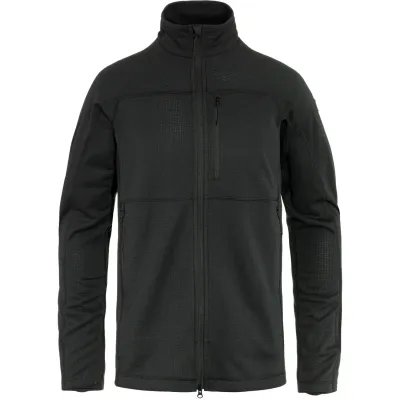 Abisko Lite Fleece Jacket M schwarz