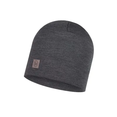 Merino Heavyweight Beanie grau