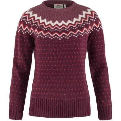 Övik Knit Sweater W rot