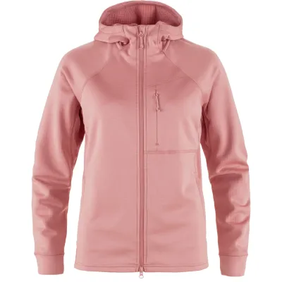 Abisko Grid Fleece Hoodie W lila