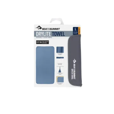 Drylite Towel L blau