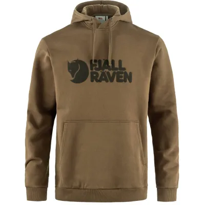 Fjällräven Logo Hoodie M braun