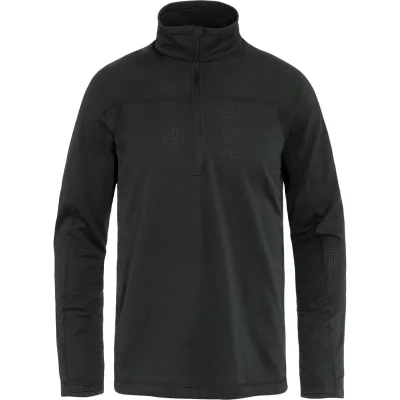 Abisko Lite Fleece Half Zip M schwarz