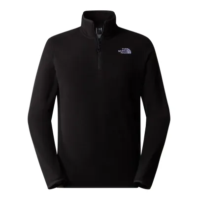 M 100 Glacier 1/4 Zip schwarz