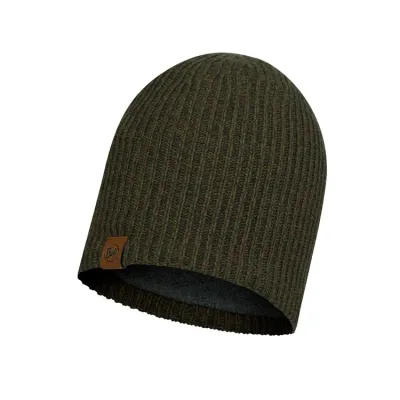 Lyne Knitted & Fleece Beanie oliv