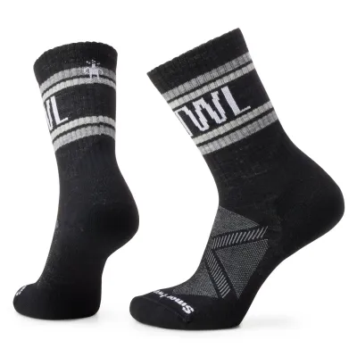 Athletic SMRTWL Retro Stripe Crew Socks schwarz