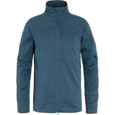 Abisko Lite Fleece Jacket M blau