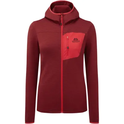 Lumiko Hooded Jacket Women rot