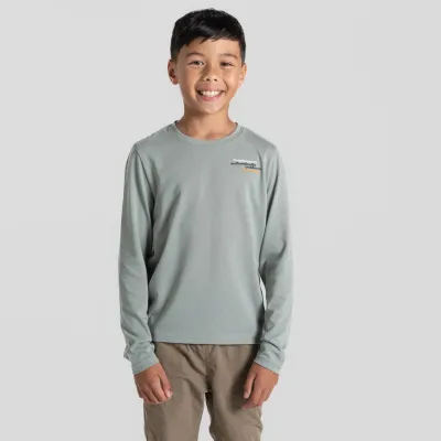 Nosilife Cruz Long Sleeve Shirt Kids grün