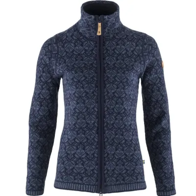 Snow Cardigan W blau