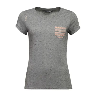 Istrien T- Shirt Women grau