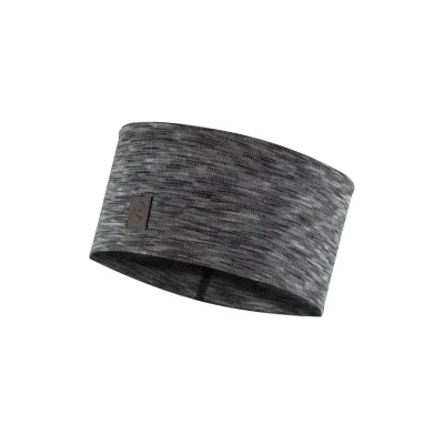 Merino Wide Headband grau