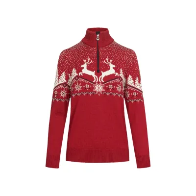 Dale Christmas Sweater Women rot