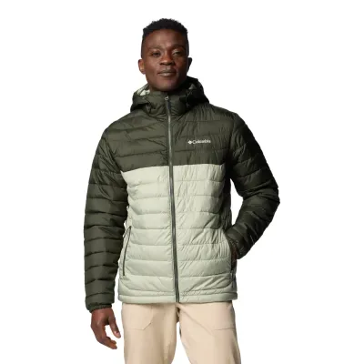 Powder Lite Hooded Jacket grün