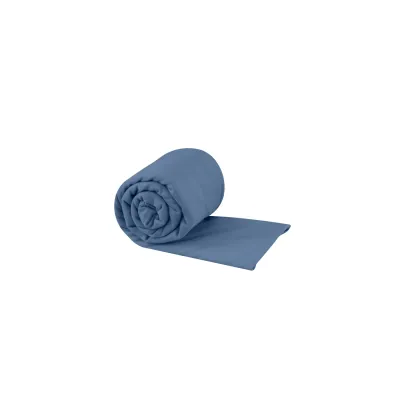 Pocket Towel L blau