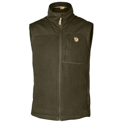 Buck Fleece Vest grün