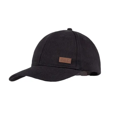 P.A.C. Organic Classic Cap schwarz