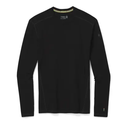 Men's Classic Thermal Merino Base Layer Crew schwarz