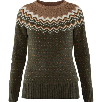 Övik Knit Sweater W grün