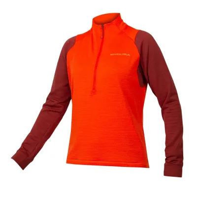 SingleTrack Fleece Damen rot