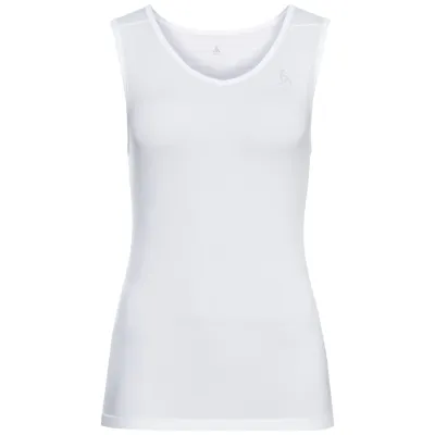 Performance X-Light ECO Bl Top V Neck Singlet Women weiß