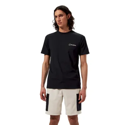 M MNT Silhouette SS TEE schwarz