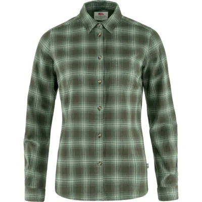 Övik Flannel Shirt W grün