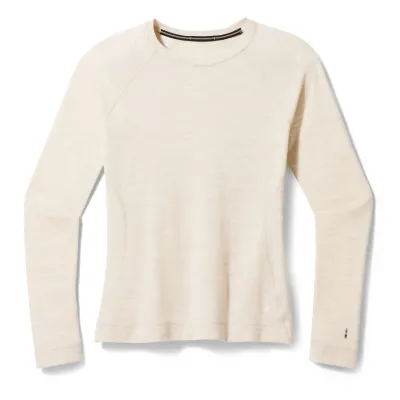 Women's Classic Thermal Merino Base Layer Crew weiß