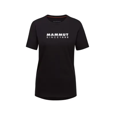 Mammut Core T-Shirt Women Logo schwarz