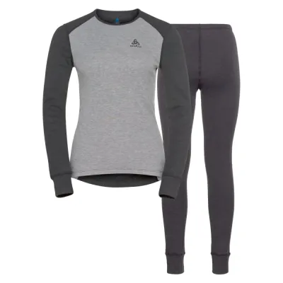 Active Warm Set ECO Women grau