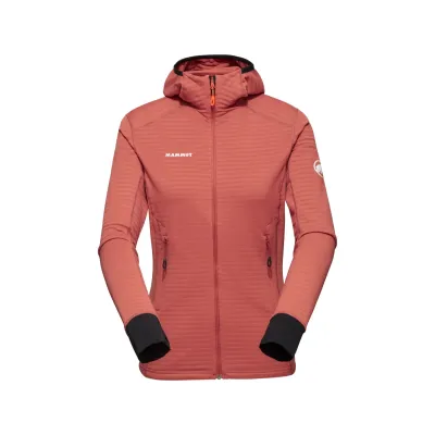 Taiss Light ML Hooded Jacket Women orange