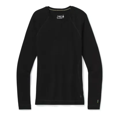 Women's Classic Thermal Merino Base Layer Crew schwarz