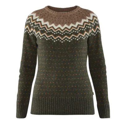 Övik Knit Sweater W grün