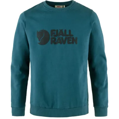 Fjällräven Logo Sweater M blau