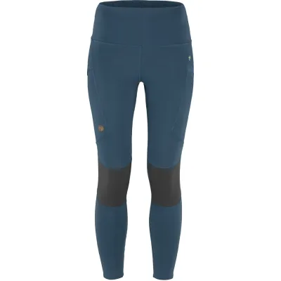 Abisko Trekking Tights Pro W blau