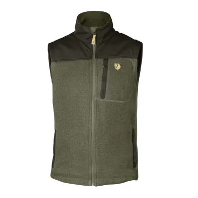 Buck Fleece Vest grün