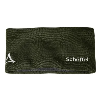 Knitted Headband Fornet grün